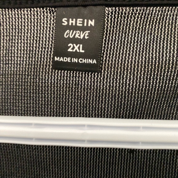 SHEIN sheer sparkle crop top - Picture 2 of 2